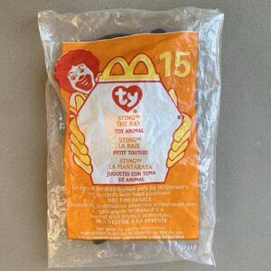 Sting the Ray McDonald’s Teenie Beanie Baby - Year 2000 wildgreensagebrush wildg